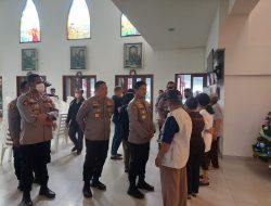 Jelang Natal Kabidhumas Polda Metro Jaya Monitoring Pengamanan Gereja