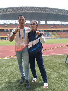 Atlit NPCI kabupaten Bekasi Kembali Raih Emas Cabang Olahraga Atletik Lompat Tinggi Putri