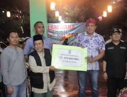 PLT. WALI KOTA BEKASI TRI ADHIANTO APRESIASI WARGA KECAMATAN JATIASIH SUKSES KUMPULKAN DONASI 272.603.000 UNTUK KORBAN GEMPA CIANJUR