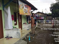 Pelaku Ranmor Berkaos Kuning Curi Motor Karyawati Pabrik Di Rumah Kontrakan