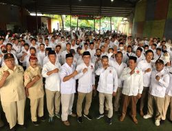 Resmi Dikukuhkan, PAC Gerindra Setu Fokus Tambah Kursi dan Menangkan Prabowo