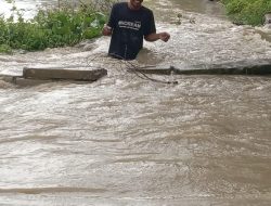 Kali Citarum Meluap Rendam 5 Desa di Muara gembong Kabupaten Bekasi
