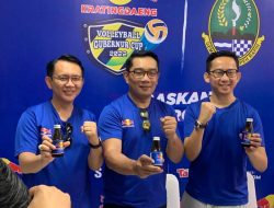 Jaring Pemain Berbakat,Gubernur Jabar Helat Turnamen Volly Antar Club