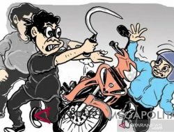 Hendak Pulang Bekerja Pengendara Sepeda Motor Jadi Korban Begal