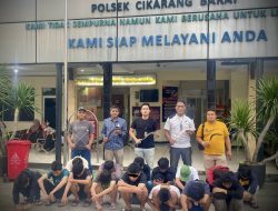 Polsek Cikbar Tangkap Para Pelaku Tawuran Yang Renggut Nyawa Pemuda Tanggung 