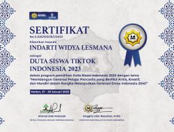 Duta Siswa Tiktok Indonesia 2023 Diraih Gadis Asal Pebayuran Kabupaten Bekasi