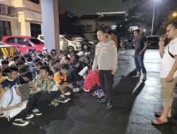 Hendak Lakukan Aksi Tawuran 94 Pelajar Diamankan Polsek Cikarang Selatan