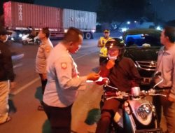 Antisipasi Terjadinya C3 Dan Kejahatan Lainnya,Polisi Klari Gelar Strong Point Di Lampu Merah Karawang Timur