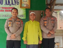 Kapolsek Cibarusah Cibarusah Datangi Tokoh Agama Guna Pererat Silaturahmi