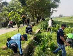 Gotong Royong Di lakukan Lapas Kelas IIA Cikarang Bersama Aparatur Penegak Hukum