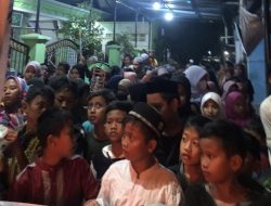 Sambut Bulan Ramadhan 1444 Hijriah, Ratusan Warga Kaliabang Pisang Batu Pawai Obor