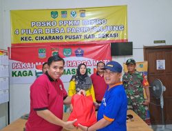 Masyarakat Desa Pasirtanjung Dapatkan Sembako Dari Lapas Cikarang