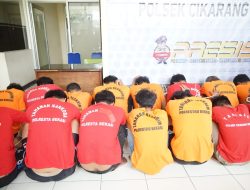 22 Pelaku dan Penadah Sepeda Motor Di Amankan Polsek Cikbar