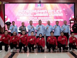 Kemenkumham Akan Kirim Atlet Yang Berlaga Pekan Olahraga Nasional Tengah