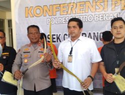Tiga Pelaku Begal di Hadiahi Timah Panas Polsek Cikarang Barat