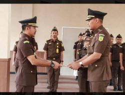 Kajari kabupaten Bekasi Pimpin Sertijab Kasi Pidsus dan Kasi Pidum