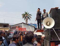 Robohkan Pintu Masuk Perusahaan, Ribuan Warga Bersama Aob Demo Pt Armada