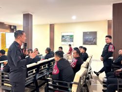 Kepala Lapas Cikarang beri Penguatan Tugas dan Fungsi Pengamanan pada jajaran