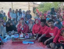 Caleg Dari PDIP Nyumarno Blusukan di Tengah Masyarakat Dapil 7 Sosialisasikan Capres Nomor Urut 3