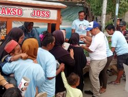 Ribuan Porsi Bakso Gratis Di Berikan Barisan relawan militan Gibran(Brilian) Pada Warga Kab Bekasi