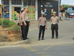 Antisipasi kemacetan satlantas metro bekasi lakukan revitalisasi dan anjurkan pelebaran kapasitas jalan di titik rawan macet