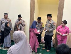 Polsek Tarumajaya Lakukan Giat Baksos Santuni Yatim dan Dhuafa