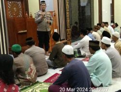 Muspika dan Polsek Cabangbungin Lakukan Tarling di Masjid Jamie Nurul Huda