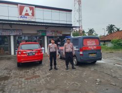 Pemantaun Kegiatan Masyarakat di Lakukan Polsek Tambelang
