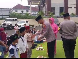 Berjalan Khitmat,Santunan Yatim dan Buka Puasa Bersama di Lakukan Polsek Cikarang Pusat