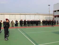Gandeng APH, Lapas Kelas IIA Cikarang Razia Serentak Blok Hunian