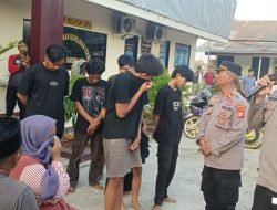 Pulangkan 12 Bocah Hendak Tawuran Polsek Tarumajaya Tetapkan Dua Remaja Menjadi Tersangka