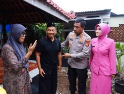 Kepedulian Kapolres Metro Bekasi Terhadap Anggota Yang Sedang Sakit Menahun