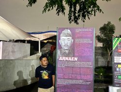 Kecewa Karyanya Terpampang di Gedung Juang 45. Pembuat Lukisan Wajah Arnaen Akan Tempuh Jalur Hukum