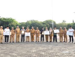 Pj Wali Kota Bekasi Pimpin Apel Senin Pagi, Berikut Beberapa Hal yang Disampaikan