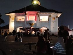 Minim Penerangam Dan Tidak Meriah Nampak Di Gedung Juang 45 Tambun di Perayaan HUT RI 79 Tahun