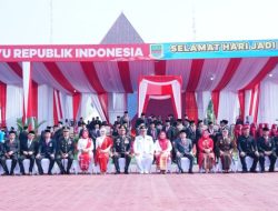 Kapolres Metro Bekasi Ikuti Upacara HUT RI Ke-79 Di Plaza Pemda Kab Bekasi