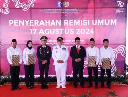 Lapas Cikarang Kelas IIA Berikan Remisi Pada 1157 Warga Binaan Di HUT Kemerdekaan RI ke 79