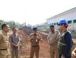 Kroscek Langsung Perkembangan Polder Air; Gani Minta Usahakan Lebih Cepat Prosesnya