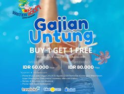 WaterBoom Lippo Cikarang Luncurkan Promo GANTUNG (Gajian Untung) Buy 1 Get 1 Free