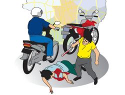 Kawanan Begal Sadis, Rampas Motor dan Bacok Calon Anggota TNI