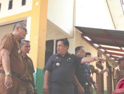 Pj Bupati Bekasi Monitoring pembangunan Infrastuktur Prasarana Pendidikan