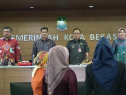 Pj. Wali Kota Bekasi Sambut Kunker Spesifik Komisi IX DPR RI Bahas Bulan Imunisasi Anak Usia Sekolah (BIAS)