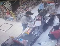 Lukai Karyawan Dengan Golok, Kawanan Begal Santroni Alfamart Kuras Brangkas Belasan Juta Rupiah