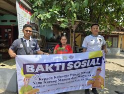 Gowes Keliling (GOKIL) dan Bansos Pada Keluarga Narapidana Tidak Mampu di Lakukan Lapas Kelas IIA Cikarang