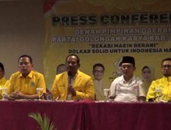 Tegas, DPD Golkar Kabupaten Bekasi Berhentikan 4 Pengurus yang Membelot Dari Partai