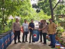 Deklarasi Komitmen Bersama Kampung Bersih Narkoba, di Lakukan Setnarkoba Polres Metro Bekasi