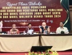 RAMPUNG, KPU AKAN SEGERA UMUMKAN HASIL REKAPITULASI SUARA PILKADA KOTA BEKASI 2024