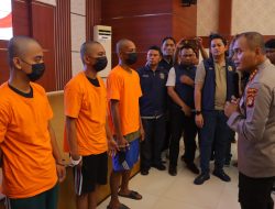 Tiga Pelaku Begal Berhasil Di Amankan Polres Metro Bekasi