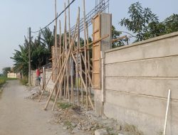Deden Guntara Anggap Renovasi Pagar Desa Labansari Sudah Sesuai Aturan