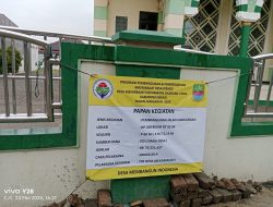 Desa Mekarmukti Perbaiki dan Percantik Jalan Untuk Memperlancar Ekonomi Masyarakat